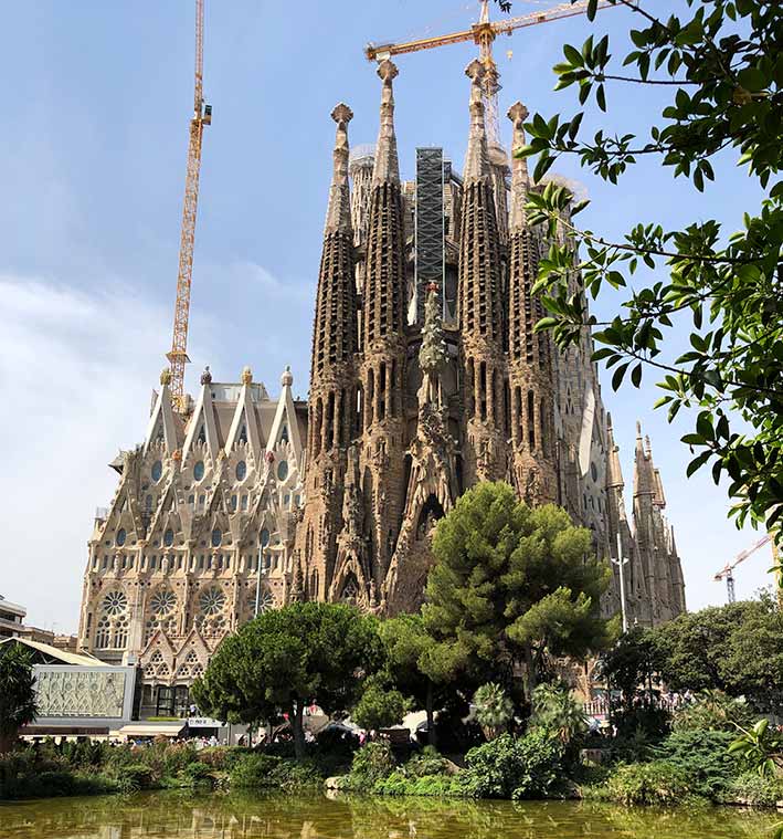 Gaudi transferred all his passion to the Sagrada Familia