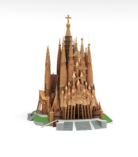 3D modeling of the Sagrada Familia