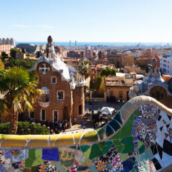 view-of-park-guell-in-winter-barcelona 2